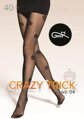 Női harisnya halloweeni tökmintával CRAZY TRICK WZ.04 40 DEN Gatta