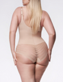 Hálós karcsúsító bodyk 119 MESH BODY OPEN BUST Julimex