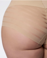 Hálós karcsúsító bodyk 119 MESH BODY OPEN BUST Julimex