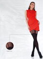 Szívecskés mintás harisnya AFFECTION 22306 50 DEN Knittex