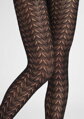 Női harisnyanadrág bambuszszálas JACQUARD D09 120 DEN Marilyn