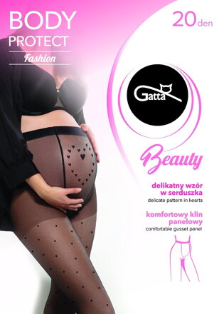 Szívecskék kismama harisnyanadrág BODY PROTECT 02 20 DEN Gatta