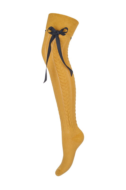 Minőségi női combzokni 835 RIBBON Milena Minőségi női combzokni 835 RIBBON Milena