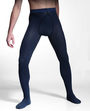 Férfi csíkos harisnya STRIPES 40 DEN Adrian